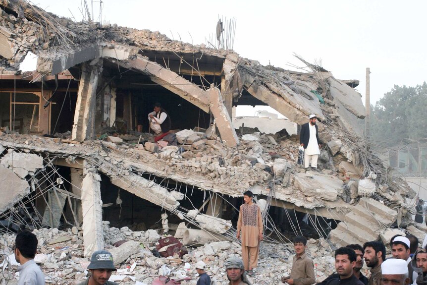 Explosion hits Kabul
