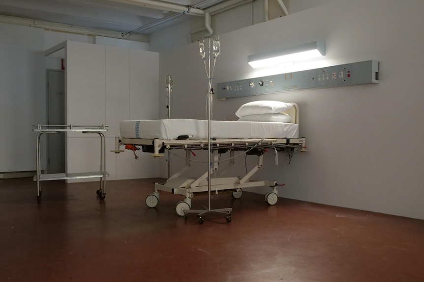 A medical ward.