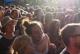 A crowd at the Womadelaide world music festival.