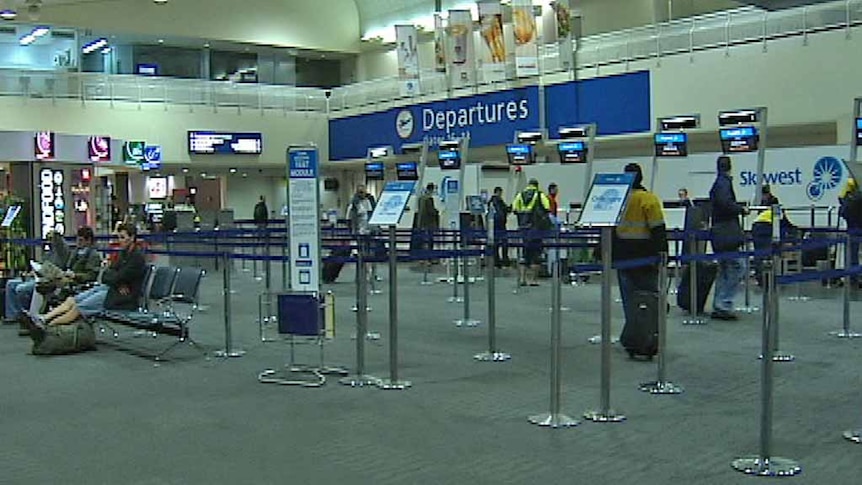 Skywest terminal with fly-in fly-out workers