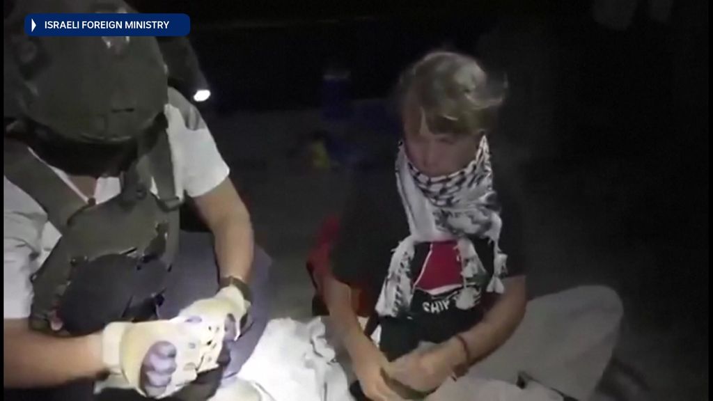 Greta Thunberg detained as Israel's military intercepts Gaza-bound aid flotilla - ABC News