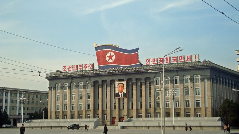 Main square in Pyongyang  (Kitty Hamilton)