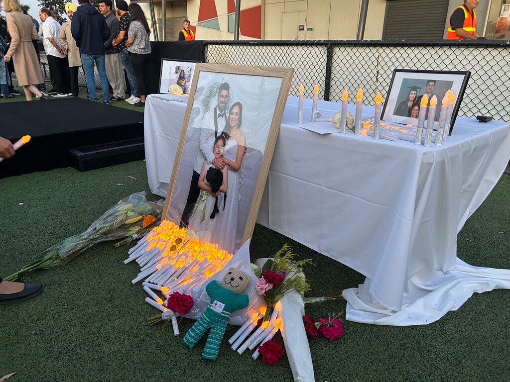 flowers and pictures with candles 