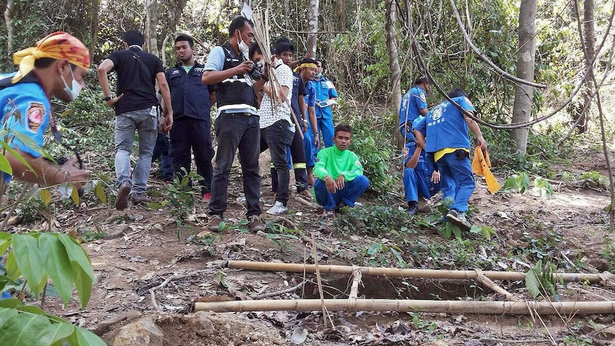 Thailand mass graves