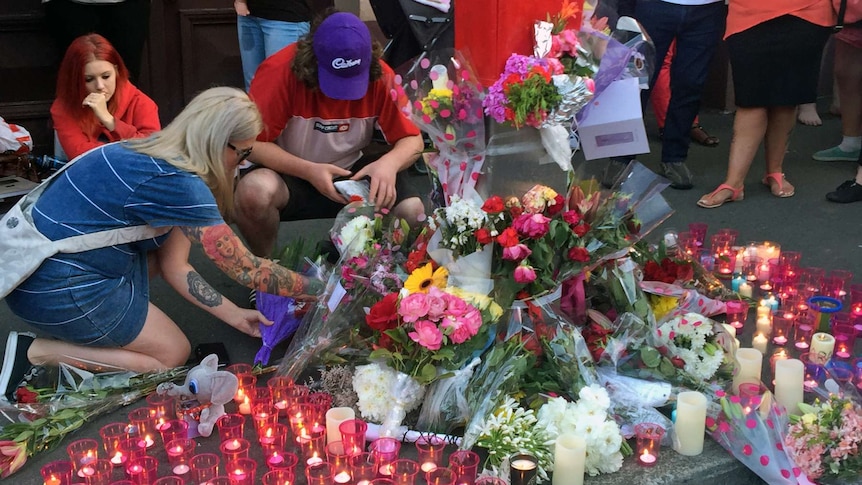 Mourners hold vigil for mother killed in car crash