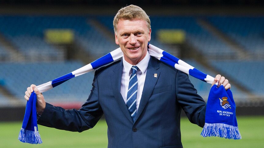 Moyes unveiled as Real Sociedad boss