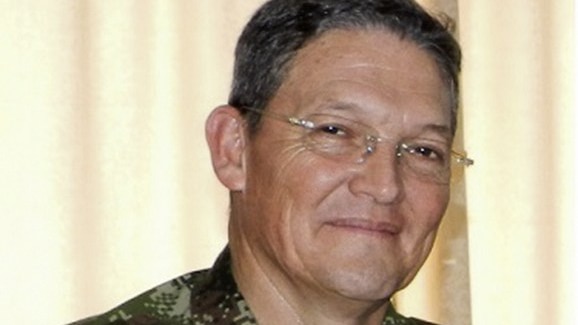 Colombian General Ruben Dario Alzate