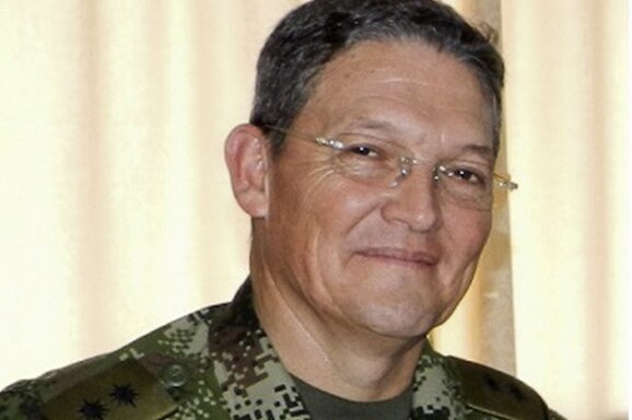 Colombian General Ruben Dario Alzate