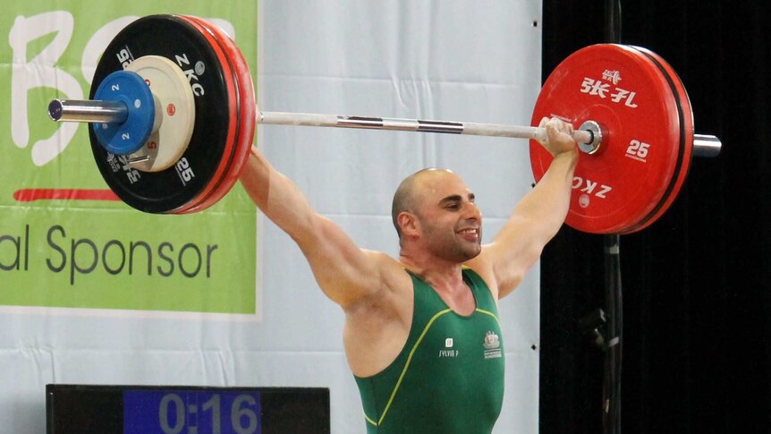 Blind Aussie weightlifter Malek Chamoun wins gold