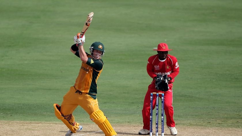 Warner top-scored with 72 from 49 balls.
