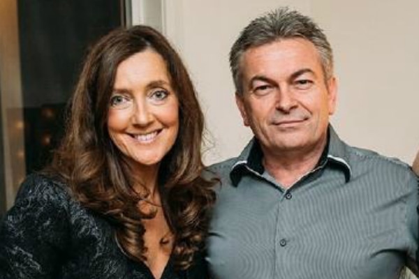 Karen Ristevski is pictured with her husband Borce Ristevski and daughter Sarah Ristevski in an undated photo.