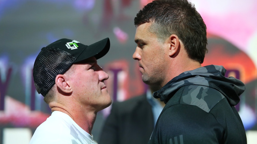 Gallen and Lussick face off at the final press conference