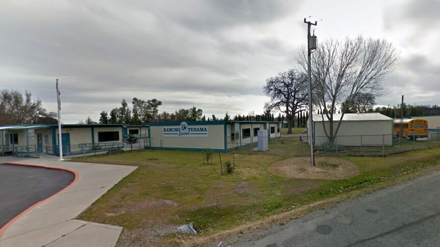 A streetview shows the tiny classroom of the rural Rancho Tehama school.