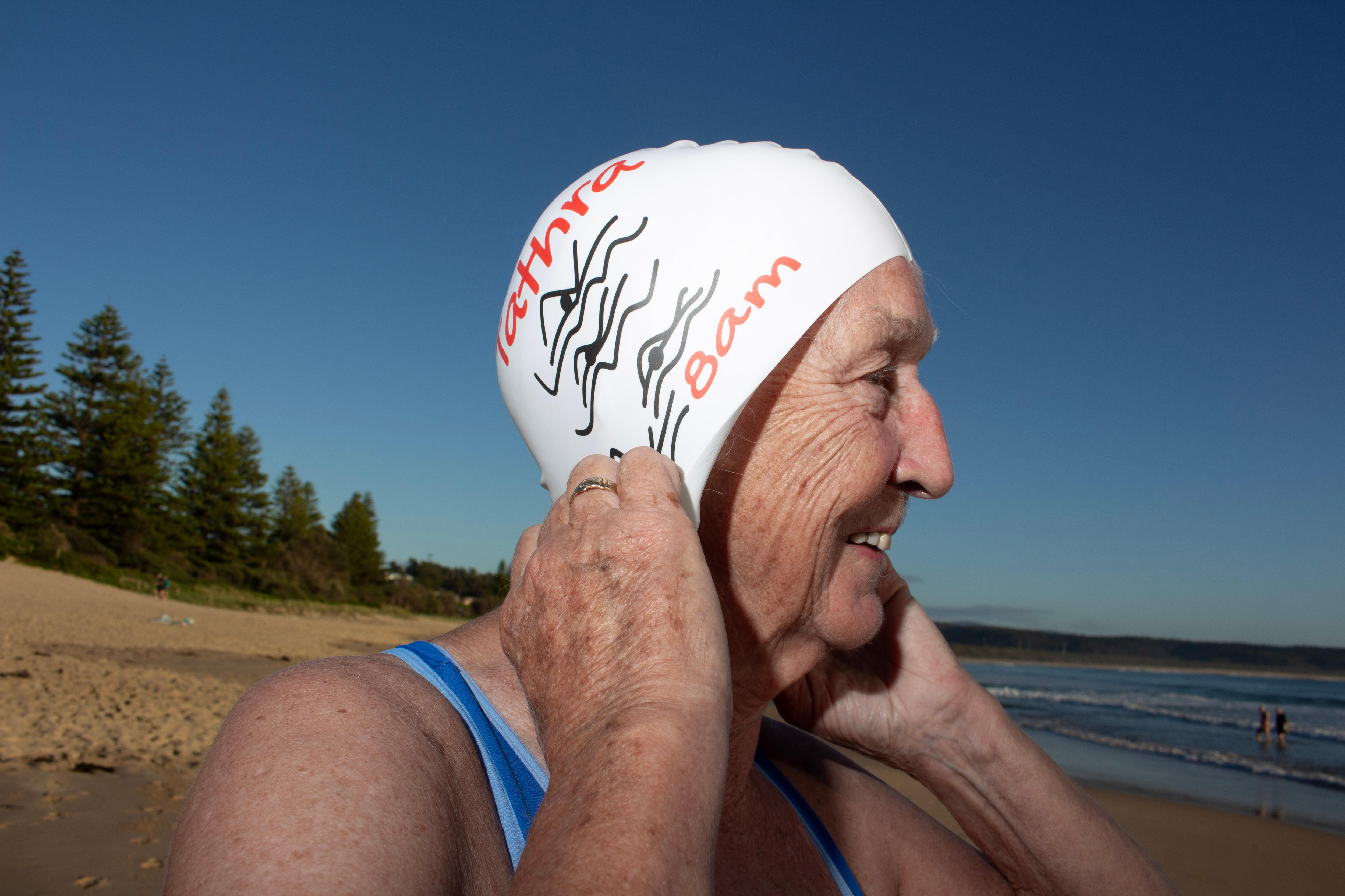 Swimmer, 83, takes on ocean race as oldest competitor
