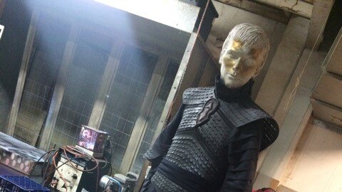 The Night King's costume on a mannequin.
