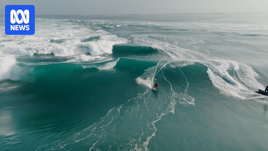 Surfers Tame 'Terrifying' Tidal Rapid in Remote Western Australia