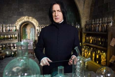 Alan Rickman as Professor Severus Snape