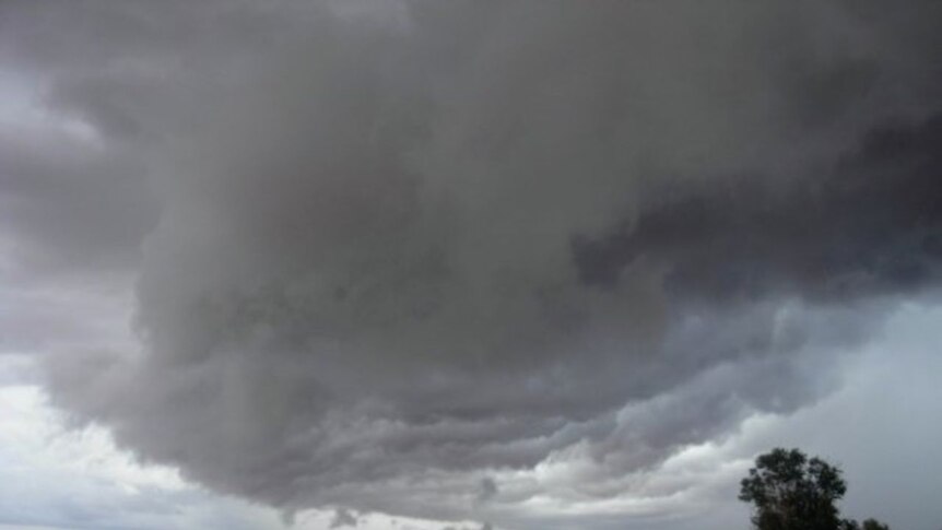 Storm clouds over Narwietooma.