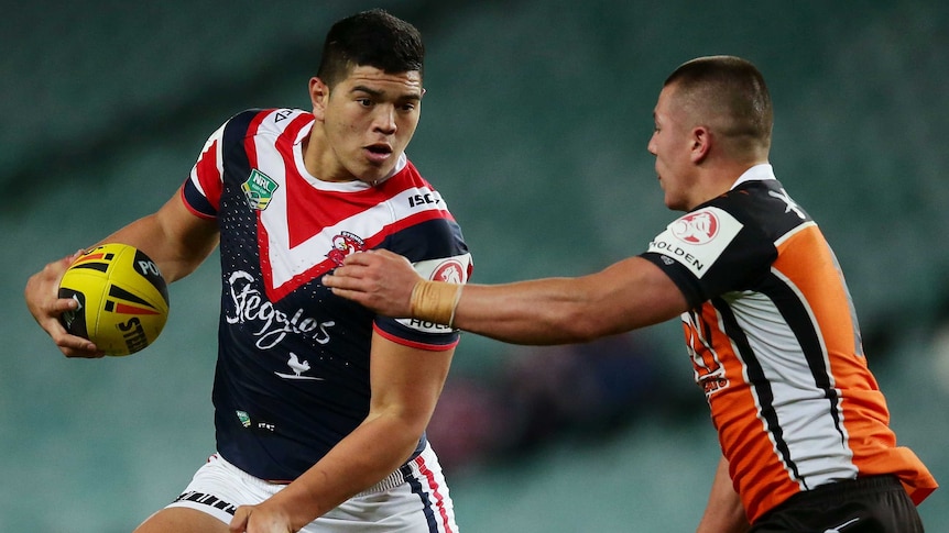 Willis Meehan with Sydney Roosters under 20's in 2014
