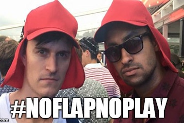 Matt and Alex's No Flap No Play campaign
