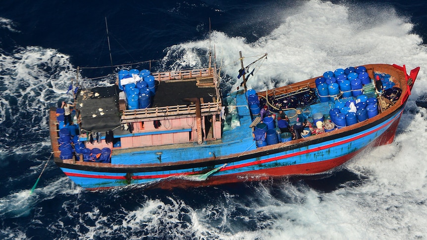 Vietnamese fishing vessel