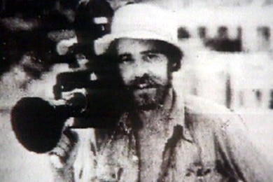 File photo: Cameraman Brian Peters was among five journalists shot dead in East Timor in 1975 (ABC)