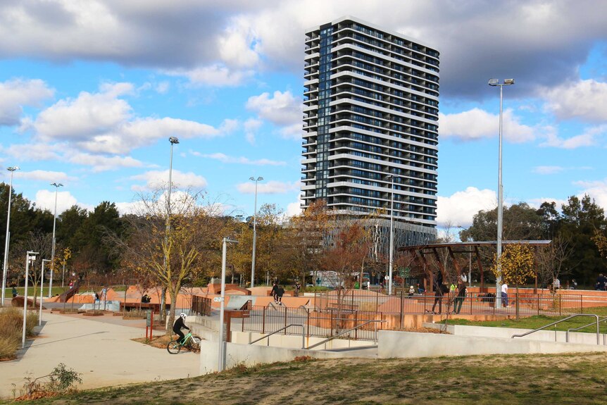 Belconnen Skate Park in Canberra.