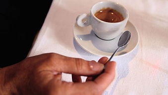 A cup of espresso