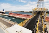 NCIG Ship Loader Conveyor, part of the billion dollar second stage of Newcastle's third coal loader