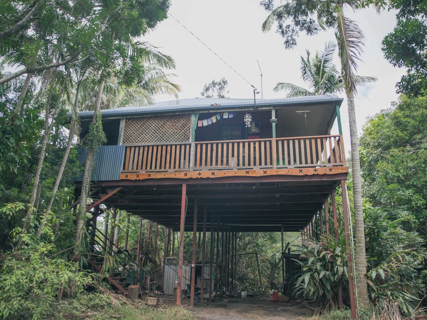 Aidan Rickett's North Lismore home.