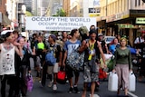 Occupy Brisbane protest 2011