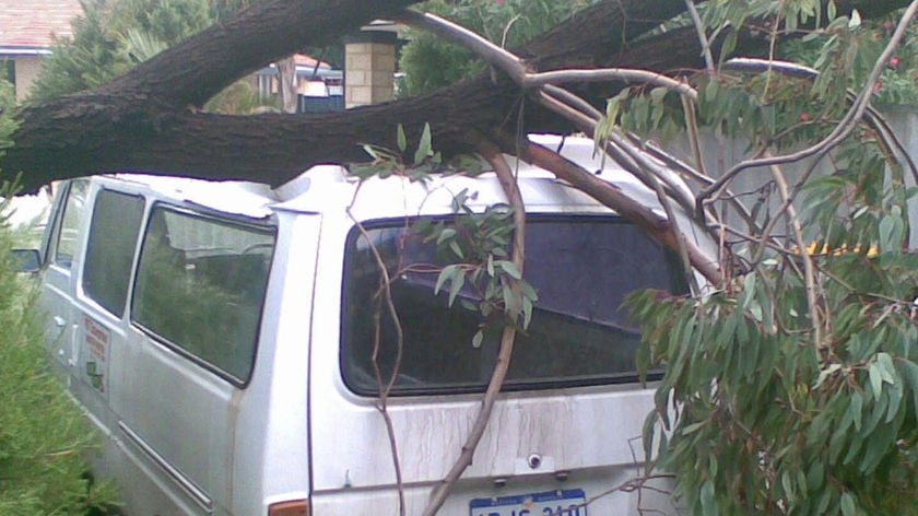 Perth storm