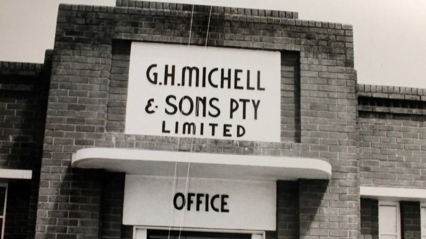 John Michell at the company headquarters in Hindmarsh in 1970