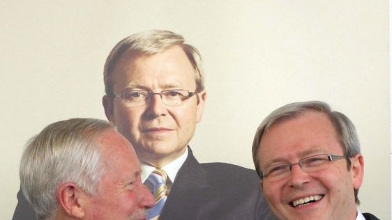 Kevin Rudd: The authorised biography was launched in Brisbane.