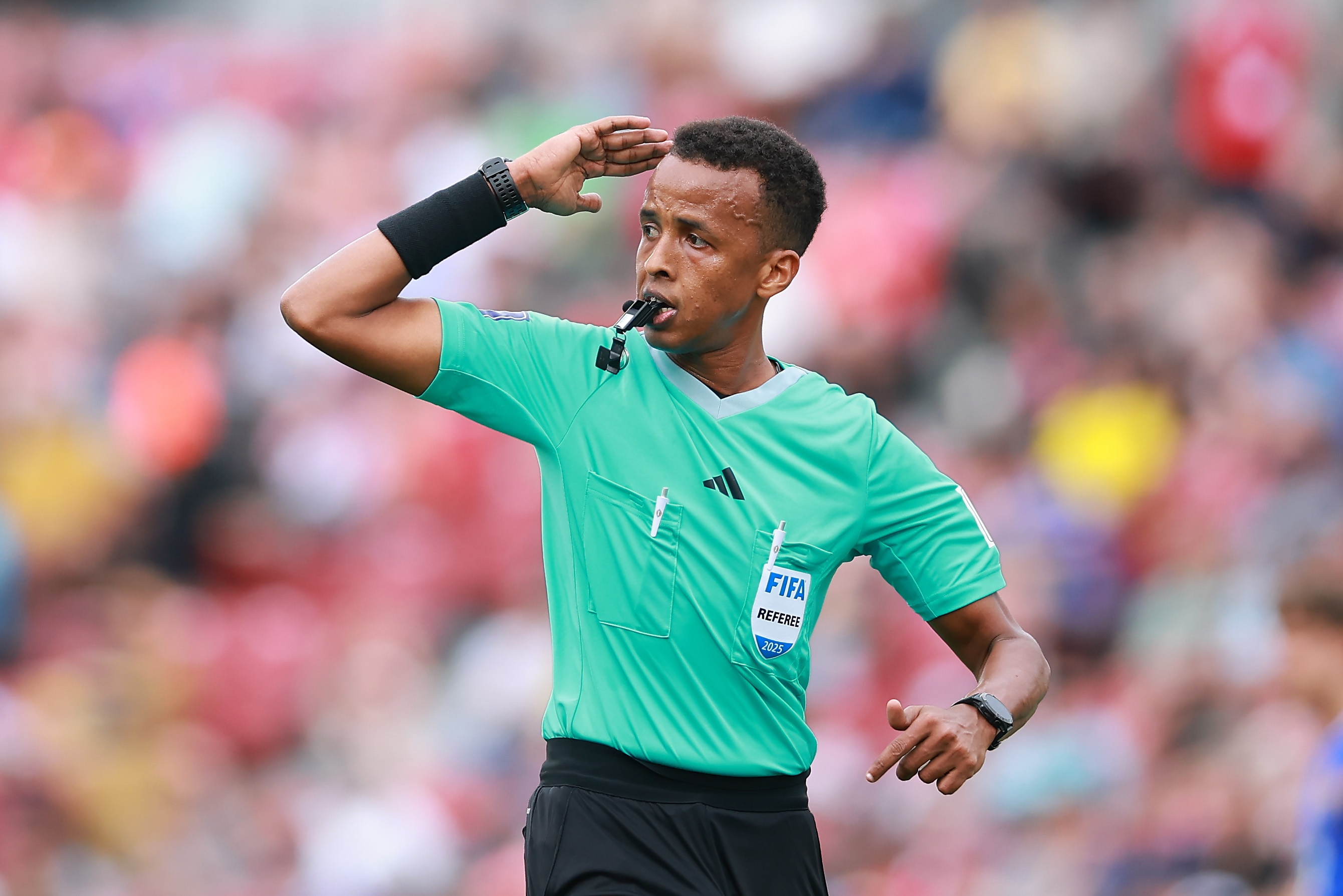 Somalian referee returns home after being denied e