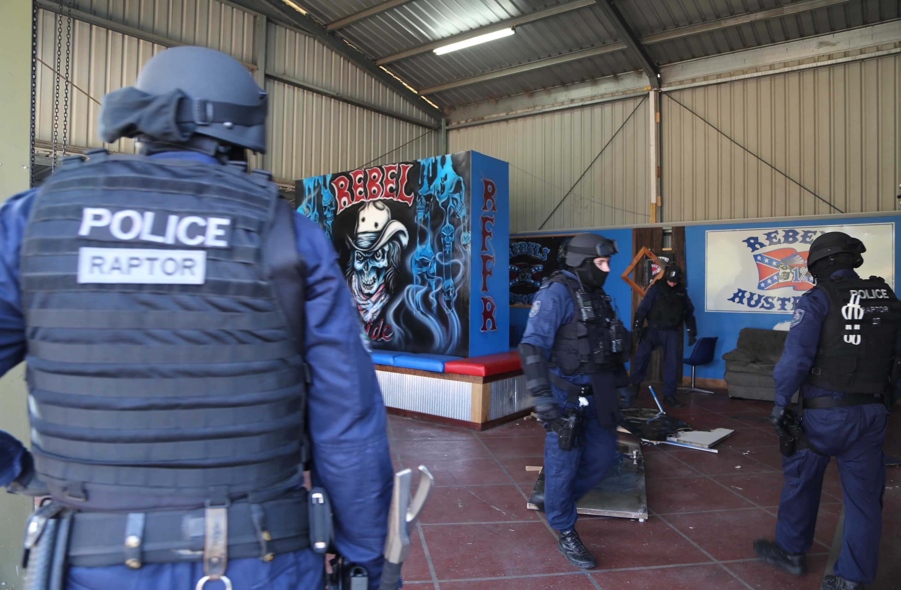 Five alleged members of Rebels outlaw motorcycle gang arrested in ...
