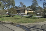 The Tahmoor home where Scott Hammond was found bashed to death.