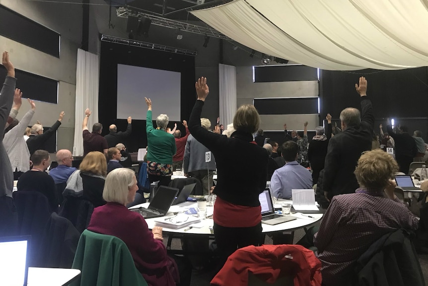 Anglican Synod vote in Launceston