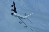 US Air Force RC-135 reconnaissance plane