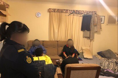 ABF raid in a farm in Australia