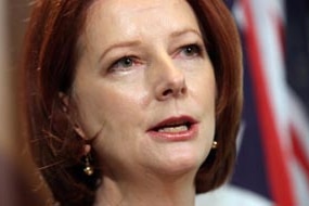 Julia Gillard reveals the new Cabinet (AAP : David Crosling)