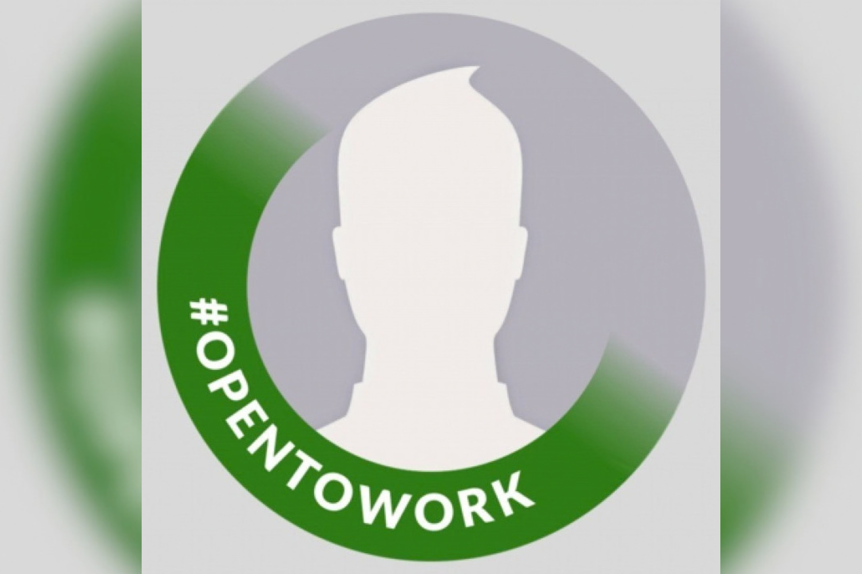 An OpenToWork graphic logo