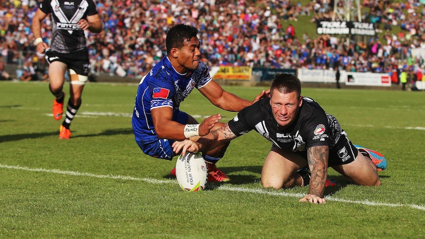 Kenny-Dowall touches down for winner against Samoa