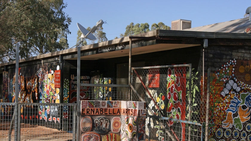 The Ernabella Arts Centre in South Australia's APY Lands.