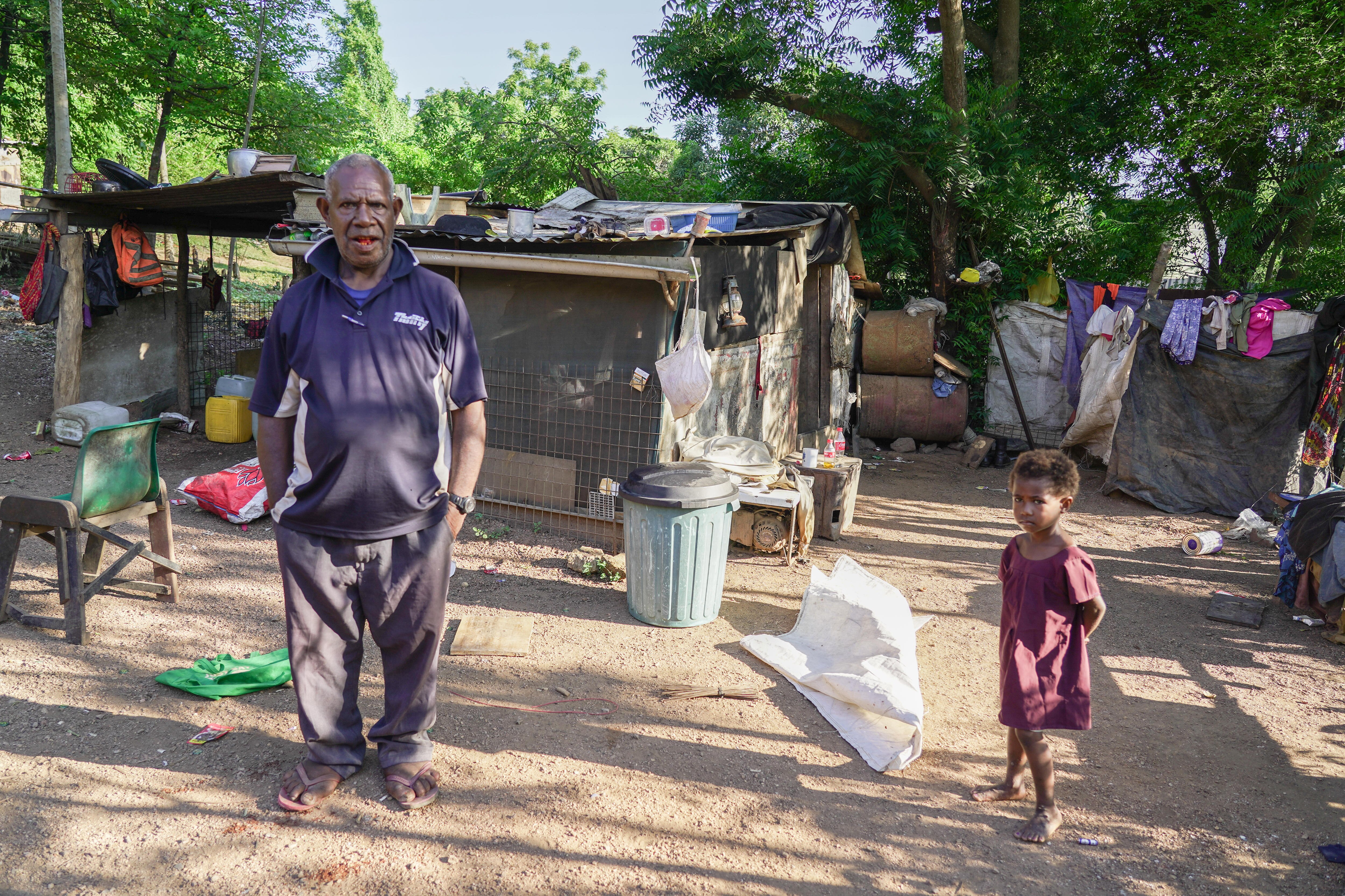 Around half of Port Moresby’s population live in informal settlements