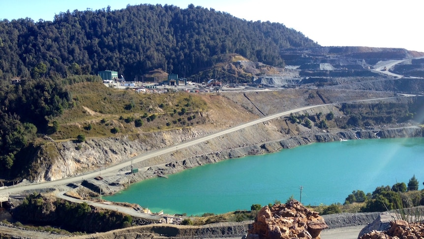 Savage River Mine in Tasmania's north-west