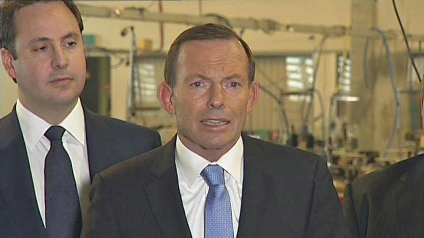Tony Abbott condemns Liberal fundraising dinner menu which mocked Julia Gillard's body