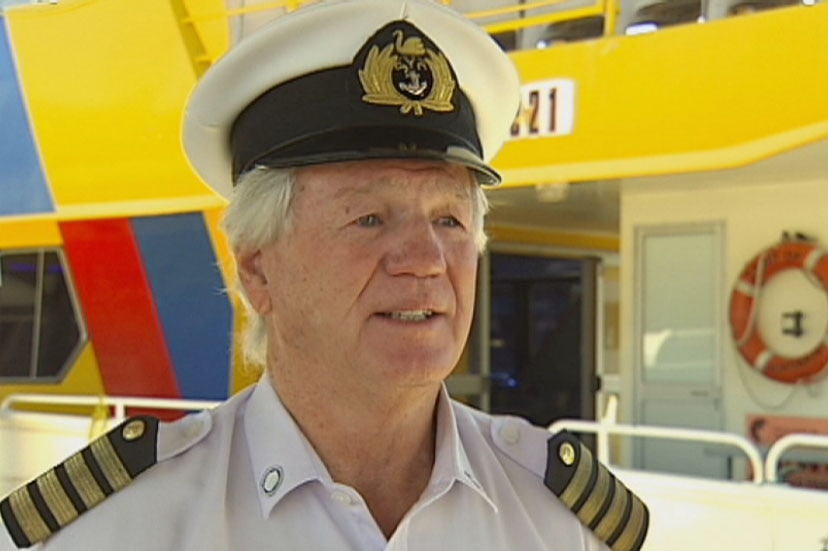 Sun Cruises owner Captain Bill Edgar on Barrack St jetty