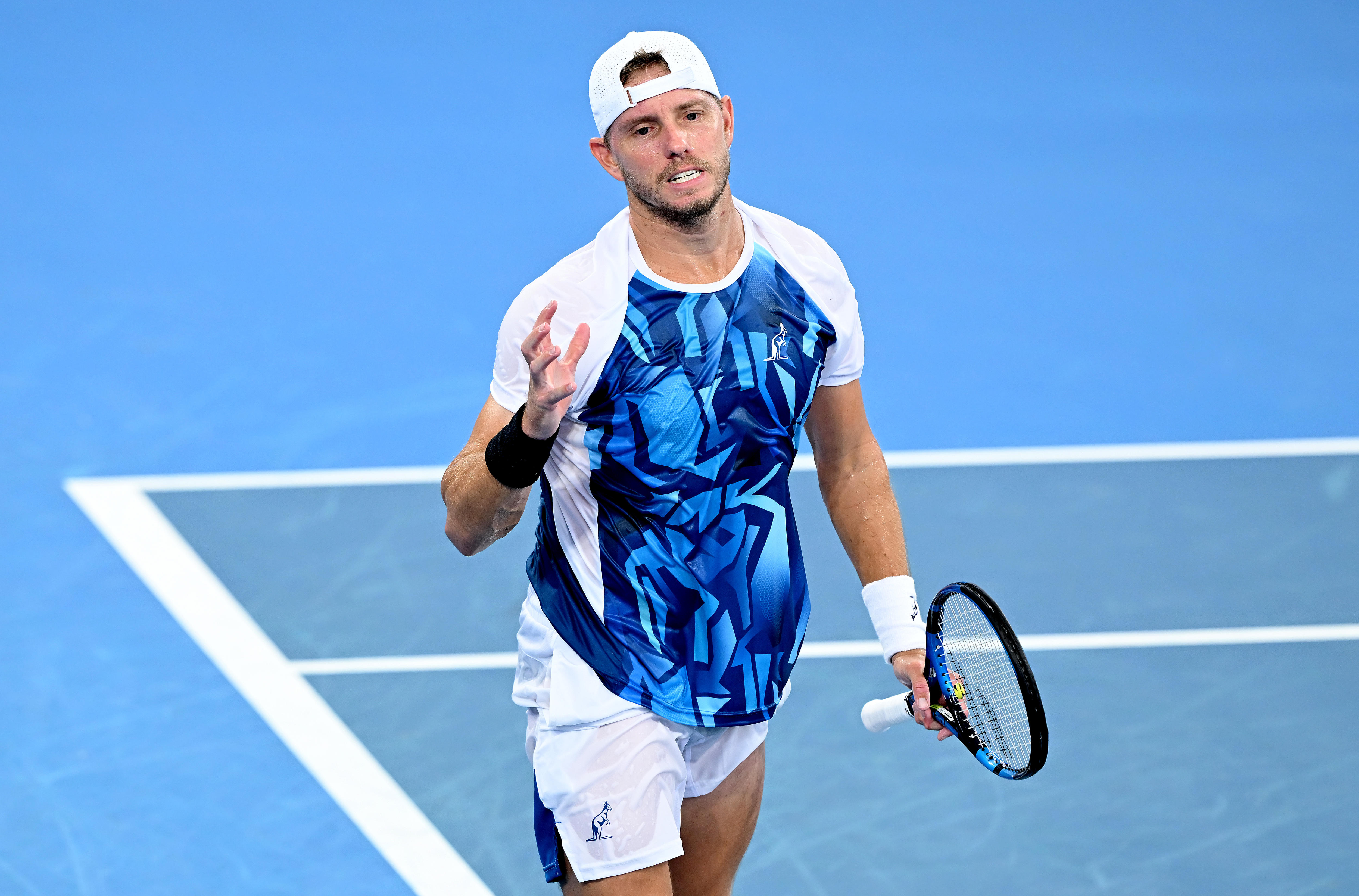 James Duckworth loses to Holger Rune in Brisbane International semifinal