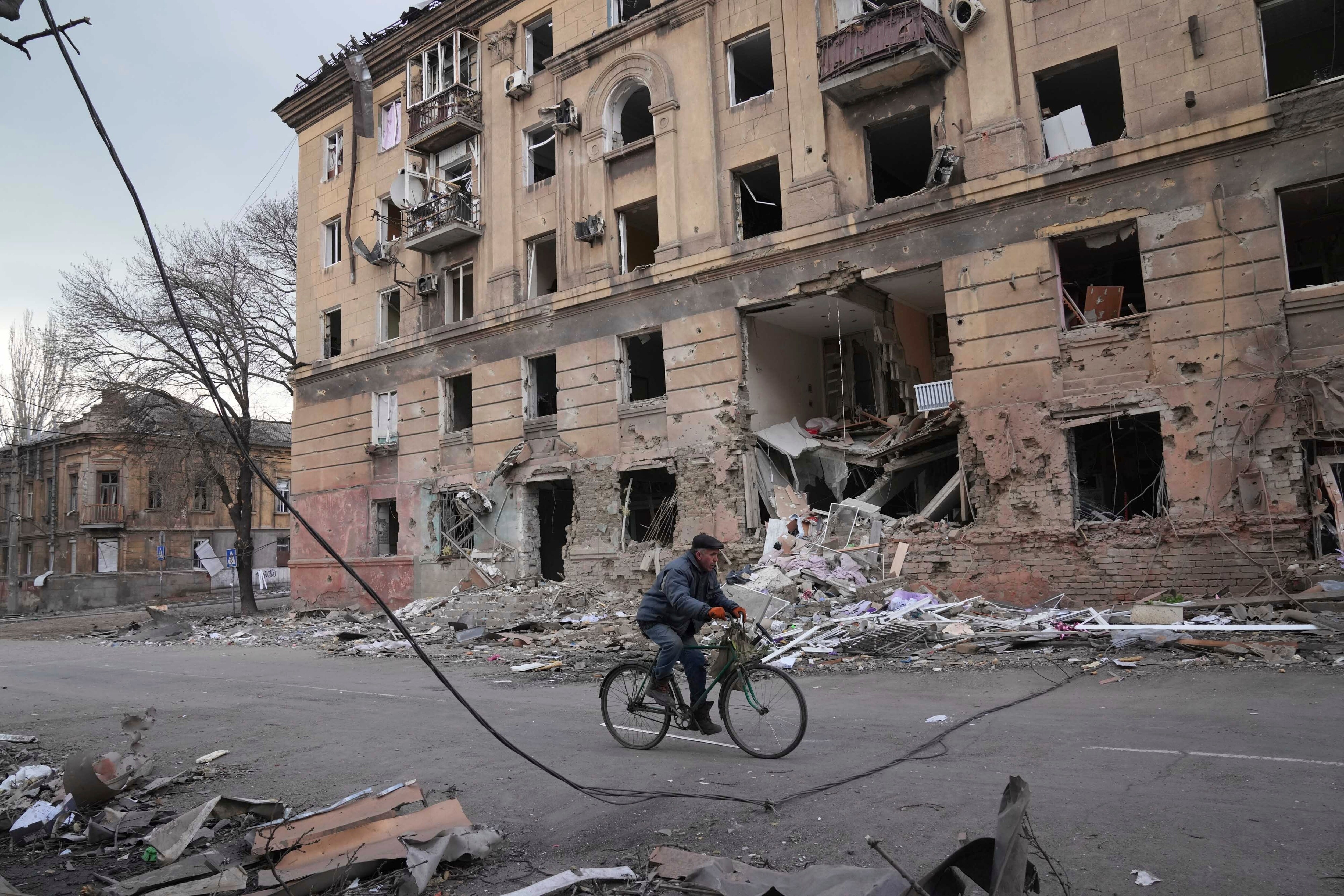 Photos Show Destruction Of Ukraine In First Weeks Of War With Russia ...